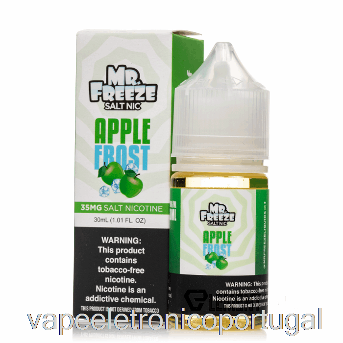 Vape Eletrônico Apple Frost - Mr Freeze Sais - 30ml 35mg
